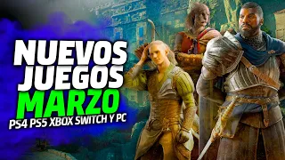 20 JUEGOS NUEVOS que llegan en MARZO 2024 🔥 PS4 PS5 Xbox One Xbox Series 🔥 Switch y PC