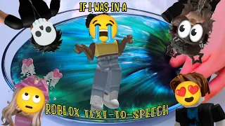 If I was in a Roblox-Text-To-Speech