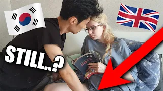 Ignoring My Boyfriend PRANK *he actually cried* | Korean British AMWF International Couple | 국제 커플