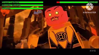 Green Lantern vs. Sinestro with healthbars