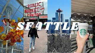 the PERFECT 3 DAY WEEKEND in SEATTLE: pike place market seafood, space needle, best city views!