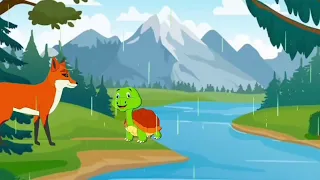 স্বার্থপর শিয়াল ও বোকা কচ্ছপ।sartpor siyel o bōkā kacchapa. cartoon video. sa cartoon story