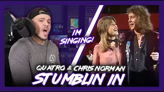 First Time Reaction Suzi Quatro & Chris Norman Stumblin' In (SHOOK!)  | Dereck Reacts