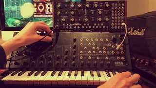 Synth Sync: Korg MS-20 + Moog Mother 32 (Improv)