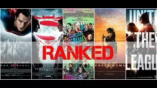 Ranking All 5 DC Extended Universe (DCEU) Films