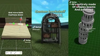 Bloxburg Building Hacks TikTok Compilation  #112