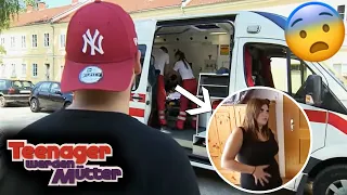 Mit dem Rettungswagen ins Spital 🚑🚨 Kommt das Kind 4 Wochen zu früh?😨| Teenager werden Mütter | ATV