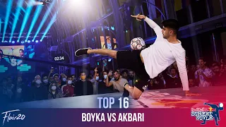 Boyka vs Mohammad Akbari - Top 16 | Red Bull Street Style 2021 (RBSS 21)