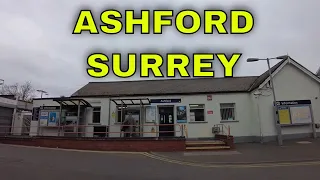 Walking Around Ashford, Surrey: Exploring the Beauty of this Quaint Town (Old & New) |4K|