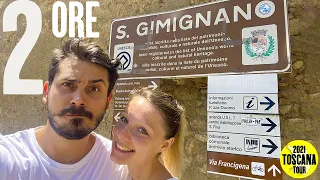 Cosa vedere in 2 ore a SAN GIMIGNANO -  La Manhattan del Medioevo - tra torri, Francigena e storia!