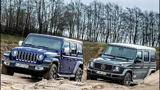 Jeep Wrangler vs Mercedes-Benz G-Class - Extreme 4x4 Off-Road Test Drive Demo !