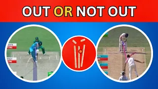 Guess LBW Out or Not out | Cricket Quiz | LBW Rules