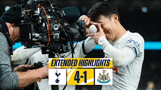 TOTTENHAM HOTSPUR 4-1 NEWCASTLE UNITED // PREMIER LEAGUE EXTENDED HIGHLIGHTS