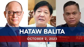 UNTV: HATAW BALITA  |  October 2, 2023