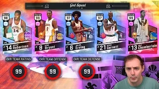 NBA 2K17 My Team MY GOD SQUAD THE BEST TEAM?!?! FINAL UPDATE? CAN IT GET ANY BETTER?