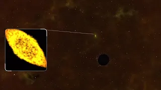 Телескоп TESS запечатлел одно из редчайших  событий поглощение звезды черной дырой black hole
