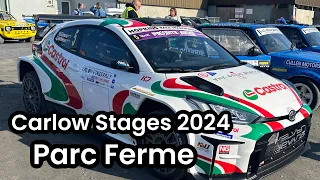 Carlow Stages Rally 2024 Parc Ferme #rally #rallye #motorsport #toyota