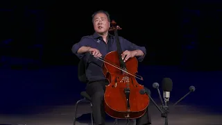 Yo-Yo Ma plays Bach