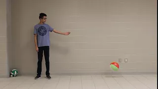 Animation Reference Footage Beach Ball Drop 24FPS reference