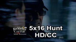 Castle 5x16 "Hunt" "I'm Hunt, Jackson Hunt" (HD/CC)