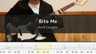 Avril Lavigne - Bite Me - Bass Cover 弾いてみた