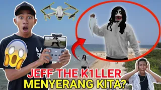 PEN4MPAKAN JEFF THE K1LLER TERTANGKAP DRONE??😱 | Mikael TubeHD