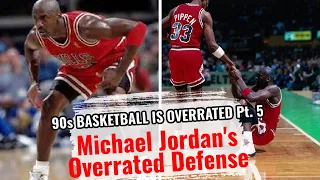 🆕90s Nba Basketball Is Overrated 🏼👉 MJ's Greatness Enhanced By Myths Of Defensive Dominance