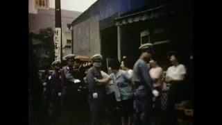 The Beatles leave for the first of two shows at the Budokan Tokyo, Japan TV News and Home Movie