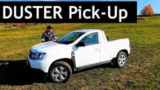 2021 Dacia DUSTER Pick-Up 4x4 Comfort | 1.5 Blue dCi 115 HP 260 Nm | new car review and test #pov