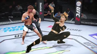 UFC4 | Dooho Choi vs Queen Kung Fu (EA Sports UFC 4) wwe mma