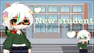 ||New student||mcyt high school au||star.