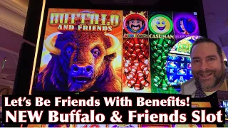 New Slot!  Buffalo & Friends ... Let's See If I Can Land All The Features In My First Ever Session