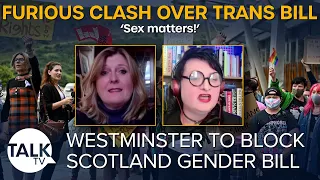 Furious clash over Scotland's controversial gender reform bill