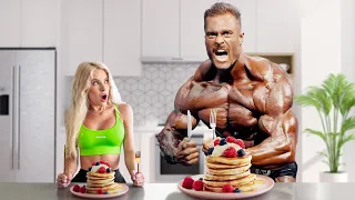 Girl Eats Like Chris Bumstead For 24 Hours