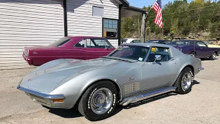 Test Drive 1970 Chevrolet Corvette 4 Speed SOLD $26,900 Maple Motors #824