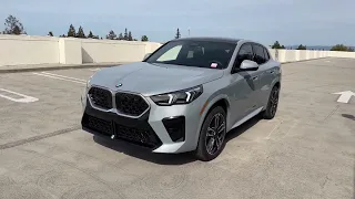 First look at the all-new 2024 X2 xDrive28i in Brooklyn Grey | 4K