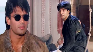 Maut Ka Farishta | Akshay Kumar, Suniel Shetty | Mohra | Bollywood Action Scene