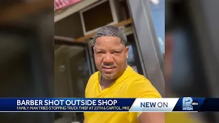 'Fighting for his life': Milwaukee barber shot outside barbershop