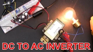 ⚡ Don't build this 12V DC to 120V AC inverter circuit.