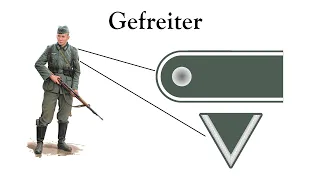 The system of military ranks of the Wehrmacht. Shoulder straps of the German army