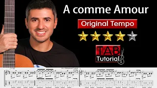 A comme Amour by Paul de Senneville | original Tempo + Sheet & Tab