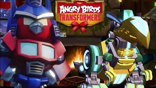 Angry Birds Transformers - Optimus Prime and Energon Grimlock ChuckGrain  ￼