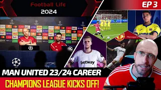 [TTB] MAN UNITED CAREER EP3 - CHAMPIONS LEAGUE, NEW GAMEPLAY UPDATE, MAN UNITED RANT, AND MORE!