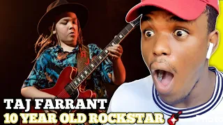 Taj Farrant purple rain cover Prince on Australia's Got Talent | Reaction #tajfarrant