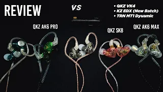 Ada yang aneh! Review QKZ AK6 Pro, AK6 MAX & SK8