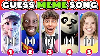 GUESS MEME & WHO'S SINGING?Lay Lay, King Ferran, Salish Matter, MrBeast, Elsa,Kung Fu Panda 4,Tenge