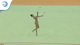 Daria Trubnikova (RUS) - 2018 Rhythmic European Champion, junior clubs