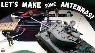 Try This 3-Minute Trick to Build the BEST Scale Model Tank Antennas!