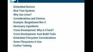 Linux Training: Intro to Embedded Linux (Excerpt)