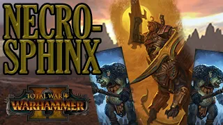 UNDERRATED UNIT: Necrosphinx - Tomb Kings vs Greenskins // Total War: WARHAMMER II Multiplayer